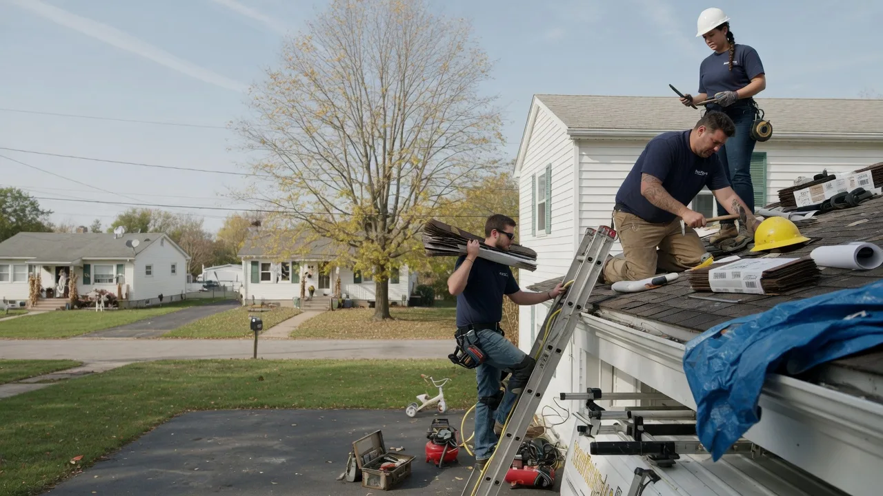 Local Roofing Contractors in Waverly, IL near me
